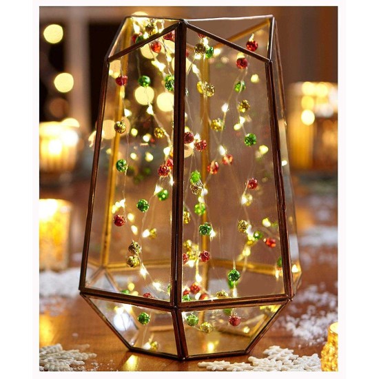  Led Micro Ornaments 10ft String Lights