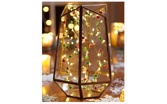  Led Micro Ornaments 10ft String Lights