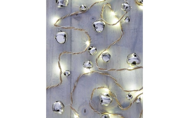  String Lights 10-Ft. Led Micro Bells & Twine