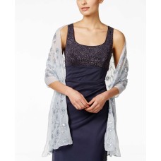Style & Co. Blooming Sequins Floral Wrap
