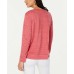 Style Co Embellished Reindeer Sweatshirt (Canyon Red, XL)