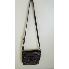 Style Co Maryyta Crossbody Pewter Black