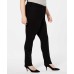 Style & Co Plus Size Cotton Embroidered Curvy Fit Skinny Jeans (Black, 16W)