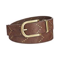 Style & Co. Women's Chevron Stud Pant Belt