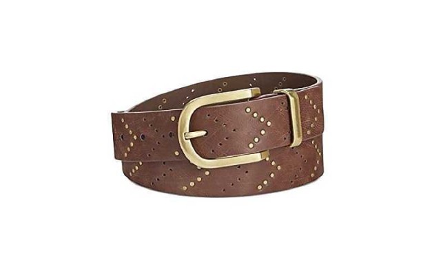 Style & Co. Women's Chevron Stud Pant Belt