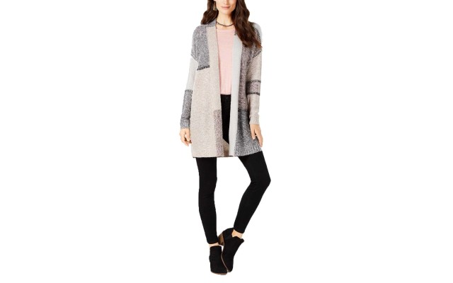 Style & Co. Women's Colorblocked Open-Front Cardigans