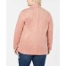 Style & Co Women’s Faux-Suede Draped-Front Jacket