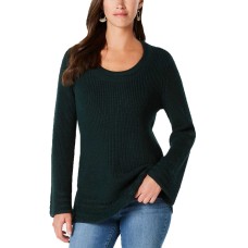 Style & Co. Women’s Flare-Sleeve Contrast-Border Sweaters