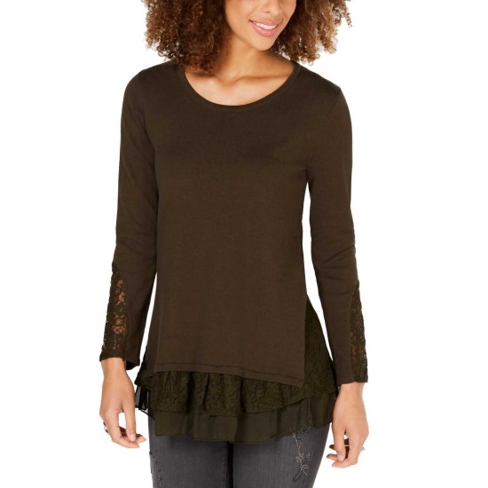 Style & Co. Women's Lace-Trim Sweaters
