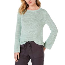 Style & Co. Women's Mixed-Stitch Crew-Neck Sweaters