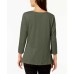 Style & Co Women's Petite Tie-Front Pullover Blouse Shirt Tops
