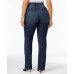  Women’s Plus & Petite  Tummy-Control Bootcut Jeans (Blue, 16W)
