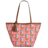 Style & Co. Women's Printed Canvas Tote Handbags