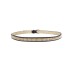 Style & Co. Women’s Silver Gold Diamond Rhinestone Inlay Faux Belt Black Large