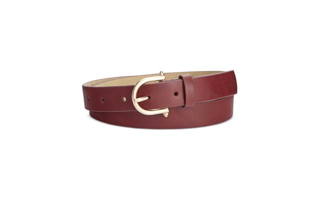 Style & Co. Women's Skinny Knob Buckle Pants Belt