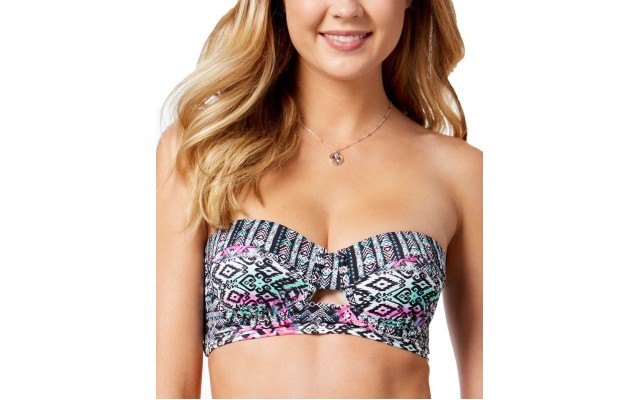  Women's Abbi Bra-Sized Underwire Bikini Top Swimsuit