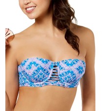 Sundazed Women's Abigail Bra-Sized Underwire Bandeau Top Swimsuit