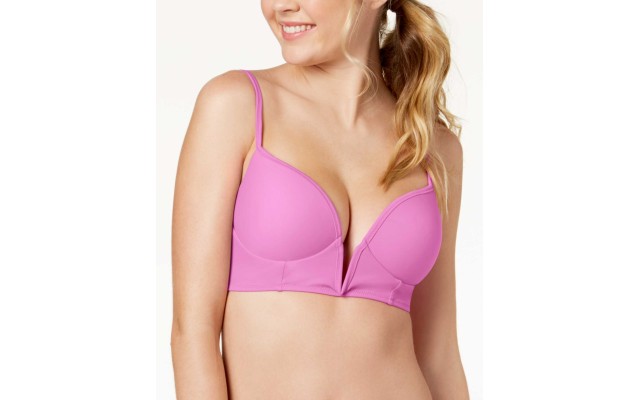  Women's Maya Bra-Sized V-Wire Bikini Top Swimsuit