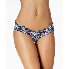 Sundazed Women's Mermaid Ruffled Cheeky Bikini Bottoms Swimsuit