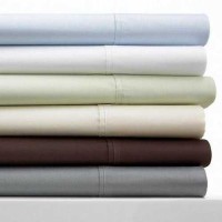 Sunham Bradford Collection 420T Ivory Queen Sheet Set