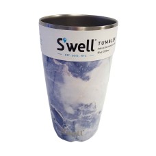 S’well Stainless Steel Tumbler – 18 Fl Oz – Blue Granite – Triple-Layered Vacuum-Insulated Containers Keeps Drinks Cold for 17 Hours and Hot for 4 – with No Condensation – BPA Free Water Bottle