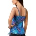  Women's Craft Fair Underwire Tankini Top Swimsuit