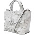  Greta Leather Handbag Crossbody (White)