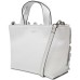  Greta Leather Handbag Crossbody (White)