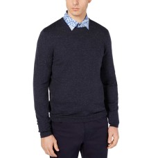 Tasso Elba Mens Crewneck Long Sleeve Sweater