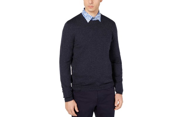  Mens Crewneck Long Sleeve Sweater