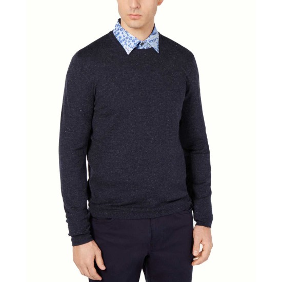  Men's Crewneck Pullover Long Sleeve Sweater