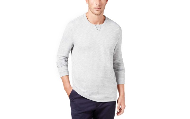  Men’s Geometric Jacquard T-Shirt