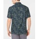  Men’s Leaf Grid Silk Shirts