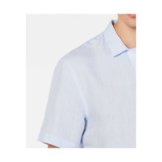  Men’s Linen Stratta Shirt (Billowing Cloud, S)