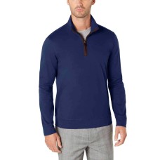 Tasso Elba Men’s Piped 1/4-Zip Sweaters