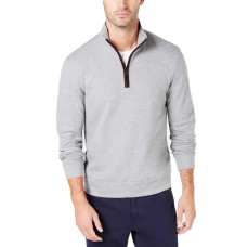 Tasso Elba Men’s Piped 1/4-Zip Sweaters