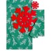  Holiday Table Linens Collection Spring Set of 4 Green Napkins