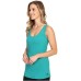  – On The Go Tank Top Women’s Sleeveless (Teal Blue – Small)