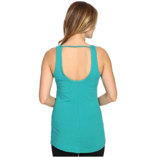  – On The Go Tank Top Women’s Sleeveless (Teal Blue – Small)