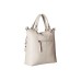  Robertson Leather Convertible Hobo Handbag Stone/Aqua