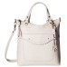  Robertson Leather Convertible Hobo Handbag Stone/Aqua