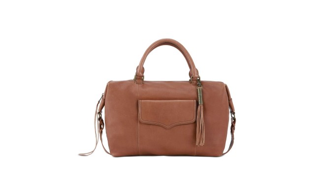  Sierra Leather Satchels, Pastel Brown