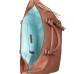  Sierra Leather Satchels, Pastel Brown