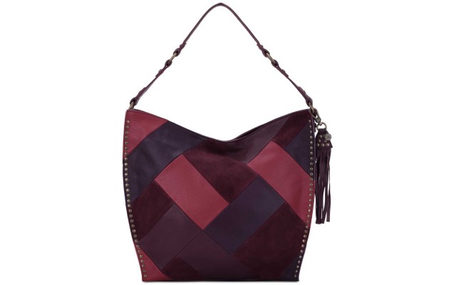  Silverlake Patchwork Hobo (Purple)