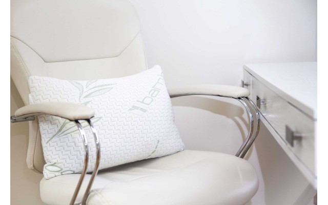  Pillow with Hypoallergenic, Antibacterial and Antimicrobial Removable/Washable Bamboo Rayon Zipper Cover