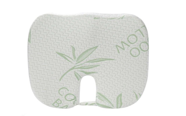  Seat Cushion Size Pillow with Hypoallergenic, Antibacterial and Antimicrobial Removable/Washable Bamboo Rayon Zipper Cover