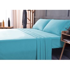the Season Essentials Wrinkle Free Sheet Sets with Deep Pockets & Stain Resistant, 1800 Thread Count Bamboo Based