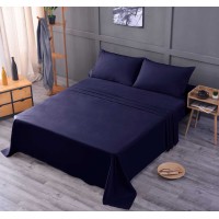 the Season Essentials Wrinkle Free Sheet Sets with Deep Pockets & Stain Resistant, 1800 Thread Count Bamboo Based
