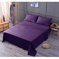 the Season Essentials Wrinkle Free Sheet Sets with Deep Pockets & Stain Resistant, 1800 Thread Count Bamboo Based