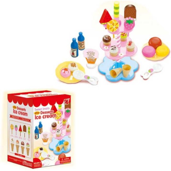 The Season Non-toxic Colorful Wooden Simulation Toy Sets, Birthdays and Play Dates, Toy Houses and Afternoon Tea Parties, Pretend Play Sets